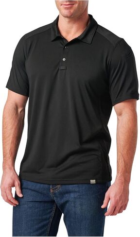 5.11 قميص Paramount Crest Polo القميص القصير للرجال ، النمط 41298 ، أسود ، X-Large in Saudi Arabia
