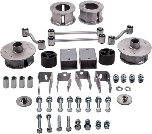 maXpeedingrods 2.5" Full Lift Kit for Jeep Wrangler JL 2018-2023, Front and Rear Coil Spacers w/Shock Relocation Brackets Sway Bar End Links in Saudi Arabia