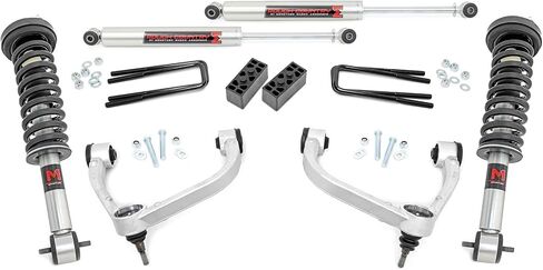 Rough Country 3" Lift Kit w/M1 Struts for 2014-2020 Ford F-150 4WD - 54540 in Saudi Arabia