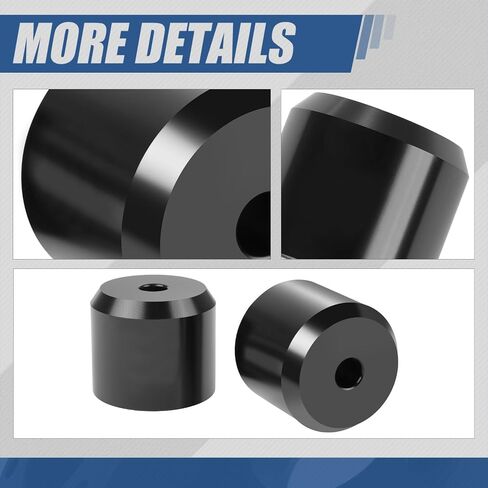 Auto Dynasty Front Bump Stop Relocation Leveling Lift Kit Compatible with 2005-2022 Ford F-250 350 450 Super Duty 4WD, Coil Spring Spacers, 2.5" Lift Height, Anodized Black in Saudi Arabia