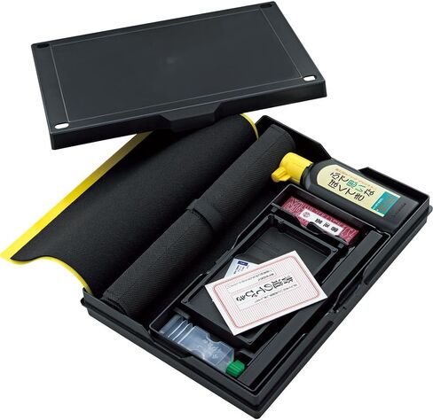 Kureteke Calligraphy Set for intermediate learners, Japanese Supplies Kit, Brushes Sumi Ink stick, Professional, Writing, Drawing, Art, Kanji, Made in Japan in Saudi Arabia