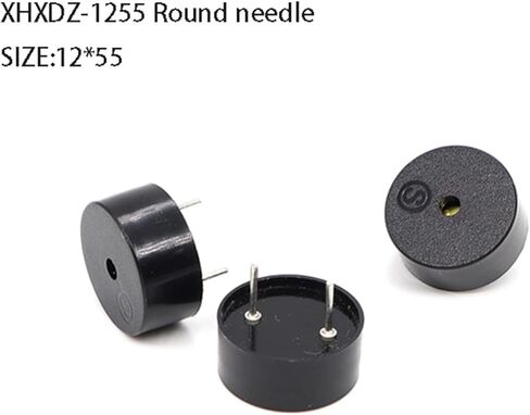 100pcs 1255 Piezoelectric Buzzer حماية البيئة حماية درجة حرارة عالية منخفضة استهلاك الطاقة in Saudi Arabia