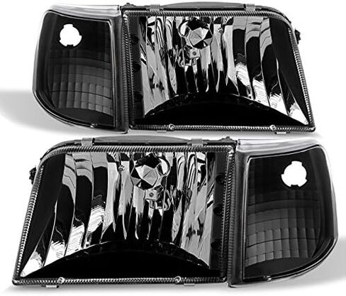 AKKON - لـ 93-97 Ford Ranger Pickup Truck Chrome Clear Clear President in Saudi Arabia