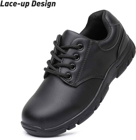 أحذية Ahannie Boys School Shoes Kids Oxford Uniform Black Dress Shoes in Kuwait