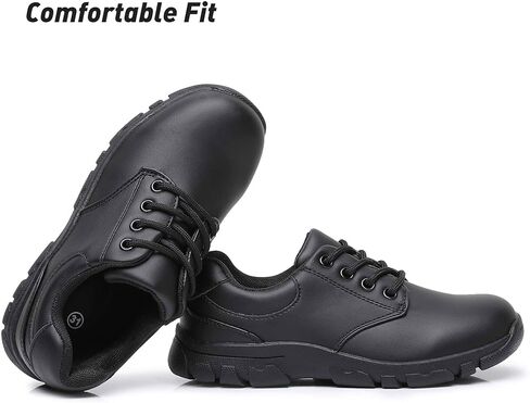 أحذية Ahannie Boys School Shoes Kids Oxford Uniform Black Dress Shoes in Kuwait