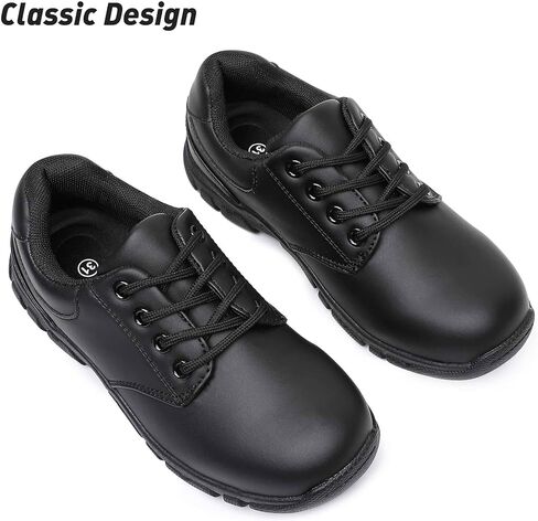 أحذية Ahannie Boys School Shoes Kids Oxford Uniform Black Dress Shoes in Kuwait