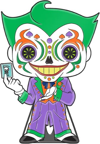 Loungefly PIN Large Enamel Pin DC Comics DOTD - Joker Beast - Joker - DC Comics Enamel Pins - Cute Collectable Novelty Brooch - for Backpacks & Bags - Gift Idea - Official Merchandise in Saudi Arabia