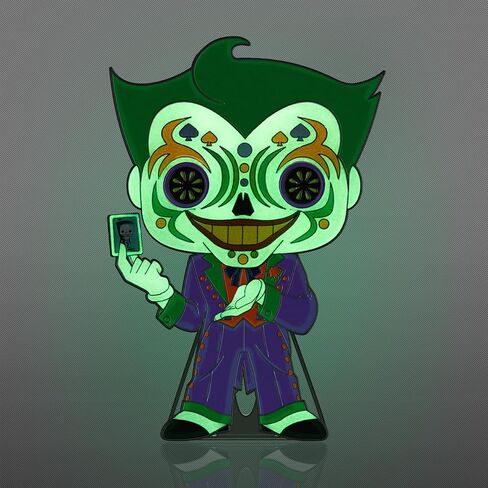 Loungefly PIN Large Enamel Pin DC Comics DOTD - Joker Beast - Joker - DC Comics Enamel Pins - Cute Collectable Novelty Brooch - for Backpacks & Bags - Gift Idea - Official Merchandise in Saudi Arabia