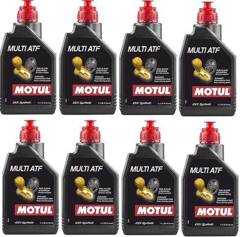 Motul 105784 Set of 8 Multi ATF Automatic Transmission Fluid 1-Liter Bottles in Saudi Arabia