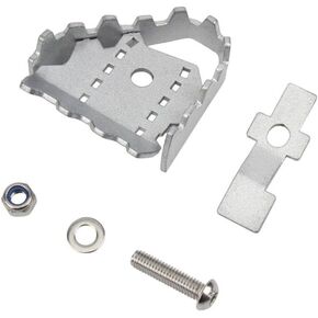 Brake Pedal Extension Plate Compatible With TENERE 700 XTZ T700 2019 To 2023 Motorcycle Accessories(Silver) in Saudi Arabia