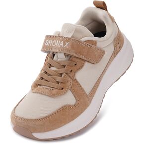 BRONAX Little/Big Kids Wide Toe Box Athletic Sneakers | Casual Tennis Shoes for Boys/Girls in Kuwait