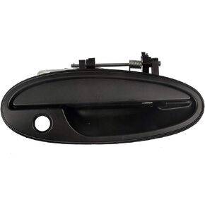LUJUNTEC Exterior Door Handle Front Driver Side Replacement for 1997-2005 for Buick Park Avenue 1997-1999 for Oldsmobile Aurora Black 25699150 in Kuwait