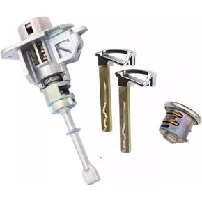 819052W000 ، 81905-2W000 ، أسطوانة قفل الأبواب 2 مفاتيح ومربع للقفص الدوار المقرر ل Hyundai Santa Fe 2013-2018 Santa Fe Sport 2013-2018 Santa Fe XL 2019 in Kuwait