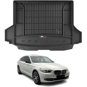 Omac Premium Cargo Mats Liner لـ BMW 5 Series G30 M5 F90 2017-2024 TPE Black in Saudi Arabia