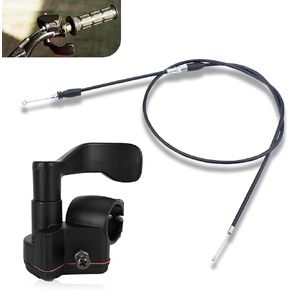 كابل Thumb Throttle ، 7/8 '' 22 مم مجموعة مقبض مسرع ، مجموعة كبلات فرامل مسرع Throttle لـ 50CC 70CC 110CC 125CC 250CC ATV Quad Go Kart Pit Pike in Saudi Arabia