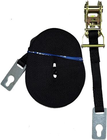 Brumleve Center Ridge Strap Kit with Ratchet, 1 inch x 46 feet/Keyhole Plates in Kuwait