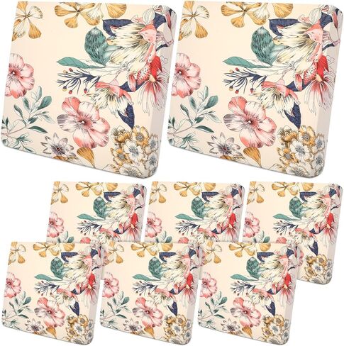 TEGEME 8 PCS CUSTEIN SUMMER COSTERINGER AWISTER PRINTION CUSHION COSTHION in Kuwait