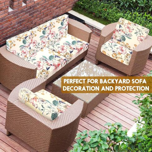 TEGEME 8 PCS CUSTEIN SUMMER COSTERINGER AWISTER PRINTION CUSHION COSTHION in Kuwait