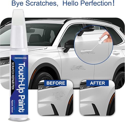 Ebony Black EB Touchup Paint Compatible with Kia, 2-in-1 Scratch Repair Pen Exact Color Match, Car Scratch Repair Pen in Saudi Arabia