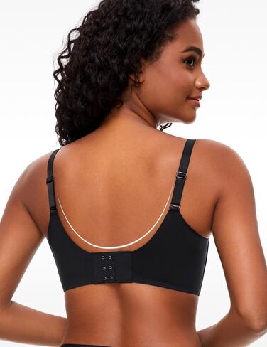 حمالات صامتة مبطنة للنساء للنساء ترفع قميصًا عميقًا غطس لاسلكي صدرية داعمة. أضف كوبًا واحدًا in Kuwait