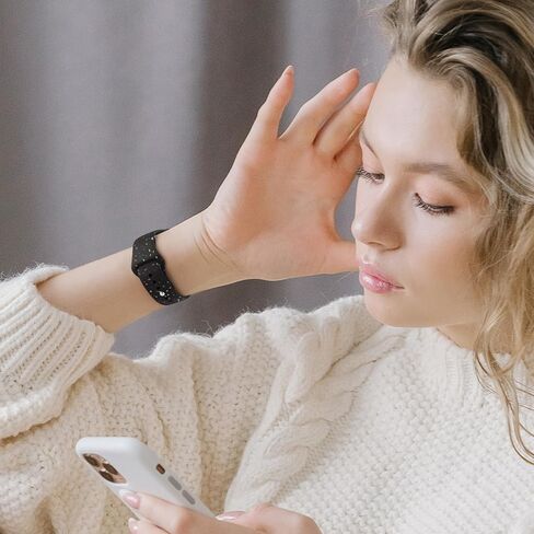 حزام رياضي لـ Fitbit Versa 2 / Fitbit Versa/Versa Lite/Versa SE Bands للنساء والرجال، حزام بديل مقاوم للماء من السيليكون الناعم متوافق مع الساعة الذكية Fitbit Versa 2 in Kuwait