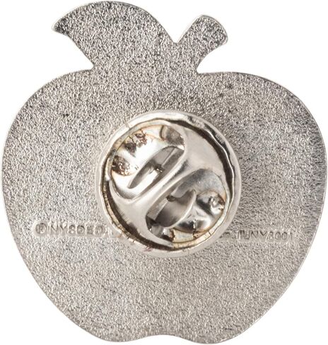 Artisan Owl I Love New York Red Apple Souvenir Lapel Pin - Stylish New York-Themed Pin, Perfect for Collectors & Gift Givers in Saudi Arabia
