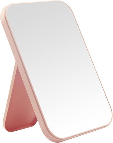 8-Inch Desktop Makeup Mirror, Portable Princess Mirror,Table Desk Wall Hanging Dual-Purpose Square Mirror Purple in Saudi Arabia