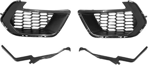 IKON MOTORSPORTS, Front Bumper Cover Compatible With 2018-2023 Ford Mustang, Unpainted Black PP Polypropylene 2021 Mach 1 Style Front Bumper Conversion Replacement Full Kit, 2019 2020 2021 in Saudi Arabia