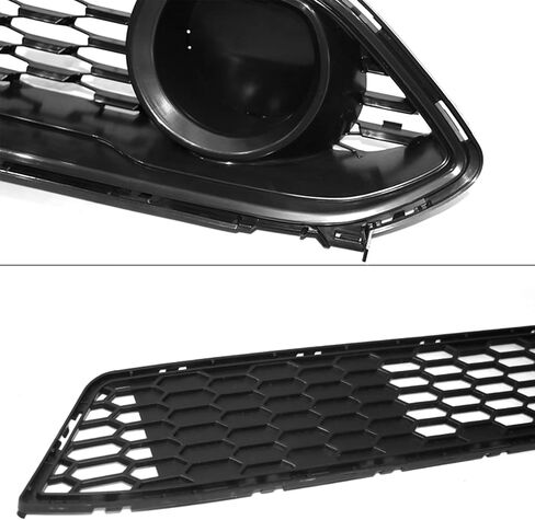 IKON MOTORSPORTS, Front Bumper Cover Compatible With 2018-2023 Ford Mustang, Unpainted Black PP Polypropylene 2021 Mach 1 Style Front Bumper Conversion Replacement Full Kit, 2019 2020 2021 in Saudi Arabia