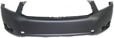 FitParts Compatible With Front Plastic Bumper Cover Fascia Toyota Highlander 2008-2010. New, Primed & Ready for Paint. W/Tow Hook & Fog Light Holes. TO1000338 521190E911 in Saudi Arabia