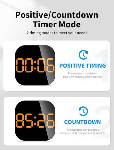 Mashi 13 "ساعة حائط رقمية كبيرة مع التحكم عن بُعد ، ديست ، مؤقت ، تلقائي ， باهتة مخصصة ، درجة حرارة ، رطوبة ، أجهزة إنذار مزدوجة ، مثبتة ، ديكور الغرفة لغرفة المعيشة ، صالة رياضية ، مرآب ، هدية للمسنين in Kuwait