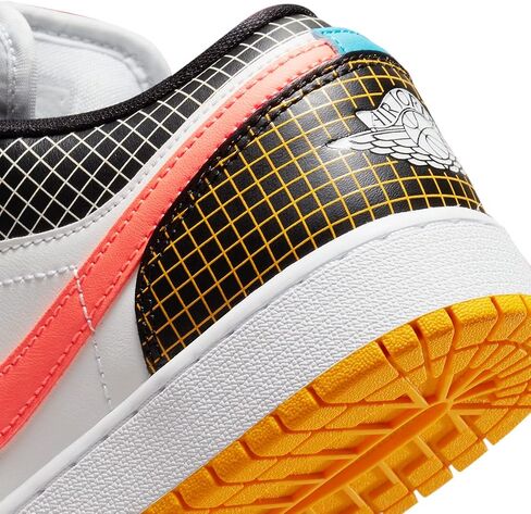 Jordan Youth Air 1 Low MMD BG DH7547 100 Multicolor Grid - Size 4Y in Saudi Arabia