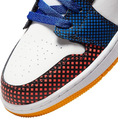 Jordan Youth Air 1 Low MMD BG DH7547 100 Multicolor Grid - Size 4Y in Saudi Arabia
