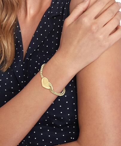 Tommy Hilfiger Women's Jewelry - Stainless Steel Pendant Bracelet with Lobster Closure- Bold Heart Design, Fashion Accessory - Gift for Her in Saudi Arabia