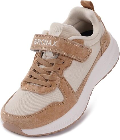 BRONAX Little/Big Kids Wide Toe Box Athletic Sneakers | Casual Tennis Shoes for Boys/Girls in Kuwait