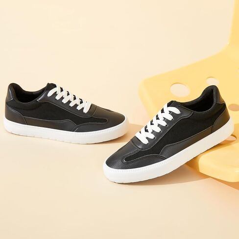 XRH Womens White Tennis Sneakers Low Top Fashion Sneaker Lightweight Non Slip Work Shoes Casual Walking Shoes in Saudi Arabia
