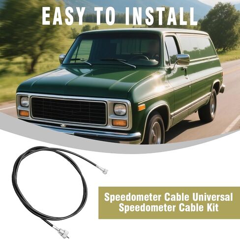 2503161 Universal Speedometer Cable Kit, Replacement for GMC G15 G25 G35 C3500 Jimmy K15 K25 K1500 K1500, Replaces 25032598 25032644 25032096 in Saudi Arabia
