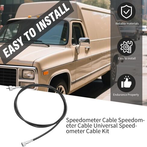 2503161 Universal Speedometer Cable Kit, Replacement for GMC G15 G25 G35 C3500 Jimmy K15 K25 K1500 K1500, Replaces 25032598 25032644 25032096 in Saudi Arabia