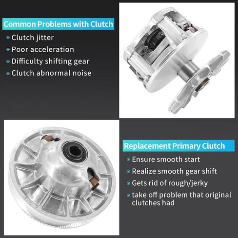Primary & Secondary Drive Clutch with Puller Tool For Polaris RZR 1000 XP & S 2016-2022, General 1000 & XP 1000 2016-2023, Replace #1323298 1323403 1323241 1323068 in Saudi Arabia