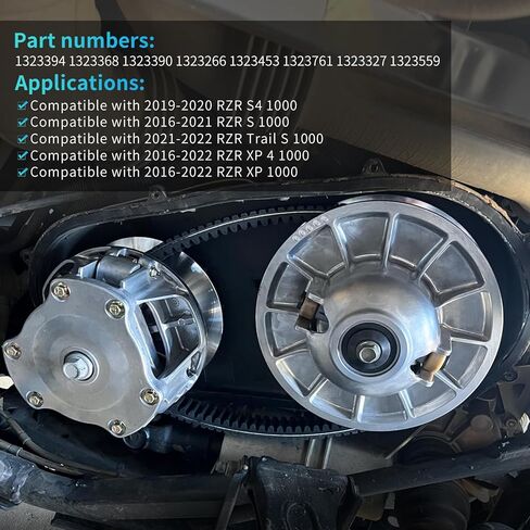 Primary & Secondary Drive Clutch with Puller Tool For Polaris RZR 1000 XP & S 2016-2022, General 1000 & XP 1000 2016-2023, Replace #1323298 1323403 1323241 1323068 in Saudi Arabia
