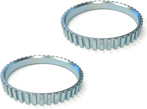 2 Axle ABS Tone Rings/Wheel Sensors (Improved Version, Wider and Stronger than OEM) Compatible with 2001-2012 Ford Escape, Mazda Tribute, Mercury Mariner Front Wheel, and Fits Rear Wheel too For 4WD in Saudi Arabia