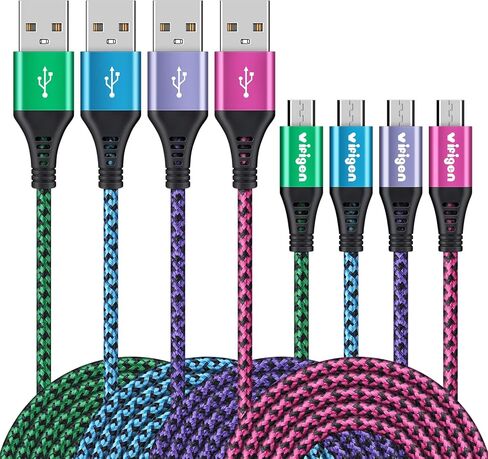 USB C Fast Charging Cable 6FT/2Pack for iPhone 16/16 Pro/16 Pro Max/16 Plus/15/15 Pro/15 Pro Max,3.1A Fast Charger Cord Car USB A to USB C Cable for Samsung Galaxy S24 FE A16 5G A55,Pixel 9 Pro XL in Kuwait