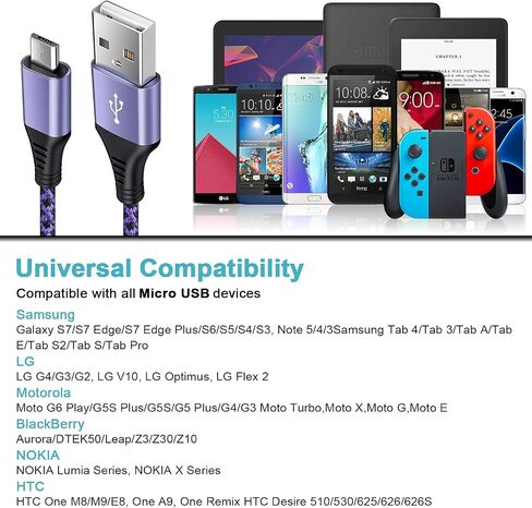 USB C Fast Charging Cable 6FT/2Pack for iPhone 16/16 Pro/16 Pro Max/16 Plus/15/15 Pro/15 Pro Max,3.1A Fast Charger Cord Car USB A to USB C Cable for Samsung Galaxy S24 FE A16 5G A55,Pixel 9 Pro XL in Kuwait