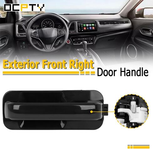 OCPTY Door Handle Exterior Front Passenger Right Side Replacement fit 2015-2018 for Ford for F-150 Black Handle Replace OE FL3Z-1626605-CAPTM in Saudi Arabia