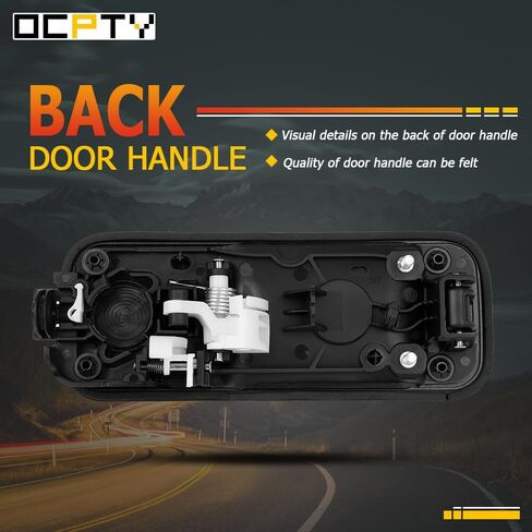 OCPTY Door Handle Exterior Front Passenger Right Side Replacement fit 2015-2018 for Ford for F-150 Black Handle Replace OE FL3Z-1626605-CAPTM in Saudi Arabia