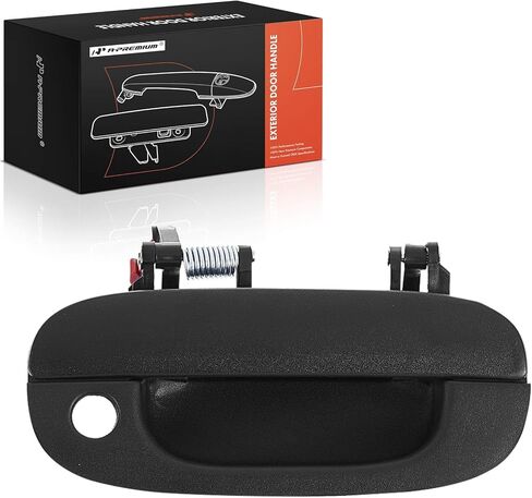 A-Premium Front Right Passenger Side Exterior Door Handle with Keyhole Compatible with Dodge Ram 1500 1994-2001, Ram 2500 3500 1994-2002, Textured Black in Saudi Arabia