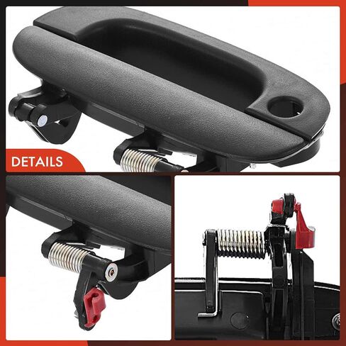 A-Premium Front Right Passenger Side Exterior Door Handle with Keyhole Compatible with Dodge Ram 1500 1994-2001, Ram 2500 3500 1994-2002, Textured Black in Saudi Arabia