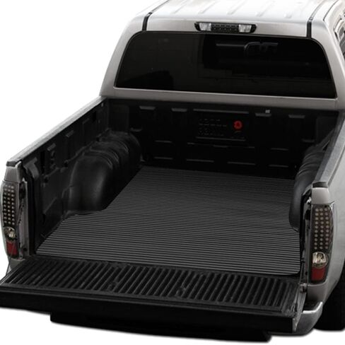 7422453010055 Compatible with 1993-2011 Ford Ranger / 1994-2010 Mazda B2300 B2500 B3000 B4000 6 Feet (72") Short Bed Black Rubber Horizontal Line Truck Bed Mat in Saudi Arabia