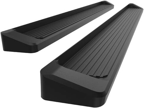 ألواح الجري المصقولة APS متوافقة مع Dodge RAM 1500 2002-2008 Quad Cab & 2500 3500 03-09 (استبعاد نماذج Daytona Rumble Bee و SRT-10) (الخطوات الجانبية الجانبية) in Kuwait