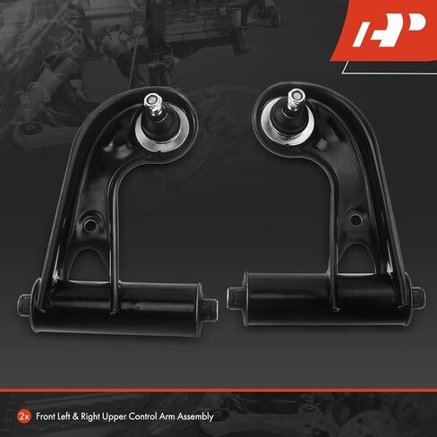 A-Premium 2 x Front Upper Control Arm, with Ball Joint & Bushing, Compatible with Mercedes-Benz & Chrysler - 1994-2008 - C220 C230 C280 C36 AMG C43 AMG E320 E420 E430 E55 AMG SLK230 SLK320 Crossfire in Saudi Arabia